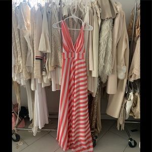 Amazing striped flowing yachting dress
